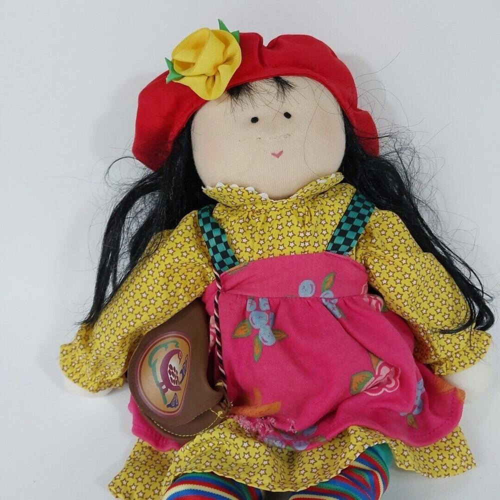 Vtg Hasbro Kenner Little Souls for Kids Rag Doll DEL Gretchen Wilson 1998 Core